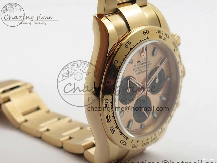 MiroTime 0501 Daytona 116508 RG Noob 1:1 Best Edition 904L SS Case and Bracelet RG Dial SA Comfortable 2705